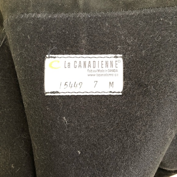 La Canadienne Waterprooof Suede Knee High Boots - Picture 7 of 8